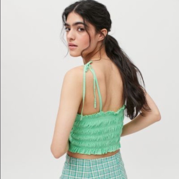 Urban Outfitters Tulla Smocked Cami NWT - Picture 3 of 7